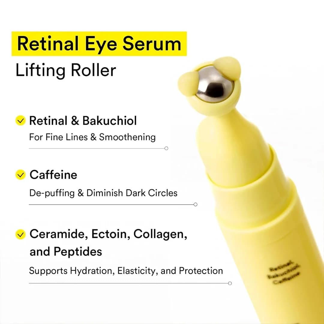 ABIB Retinal Eye Serum Lifting Roller 15ml