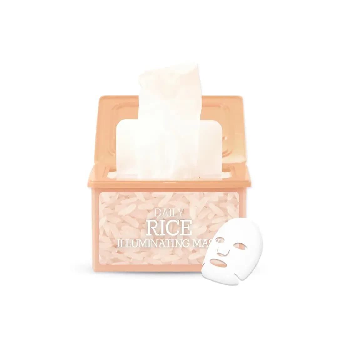 Tenzero Daily Rice Illuminating Mask (30 Sheets) 350g