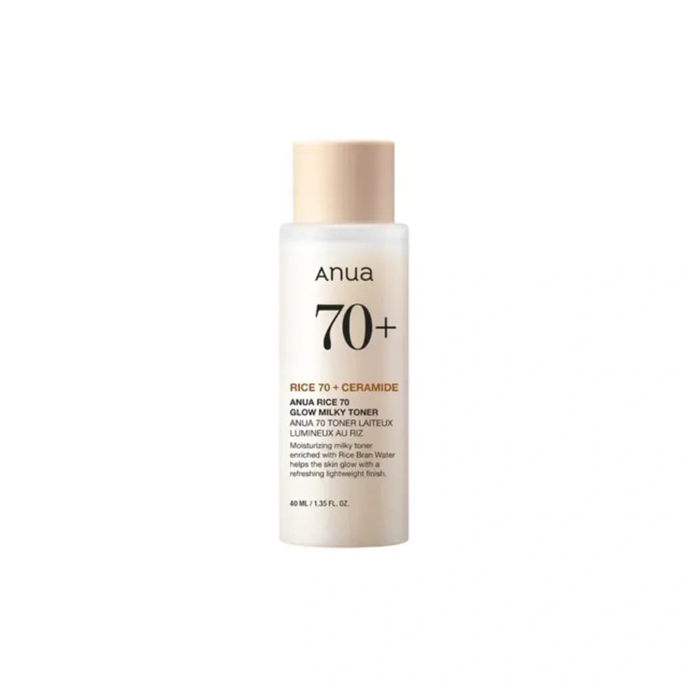 ANUA Rice 70+ Glow Milky Toner Mini - 40ml