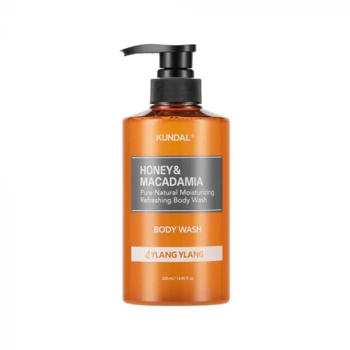 KUNDAL Honey & Macadamia Pure Body Wash Ylang Ylang 500ml