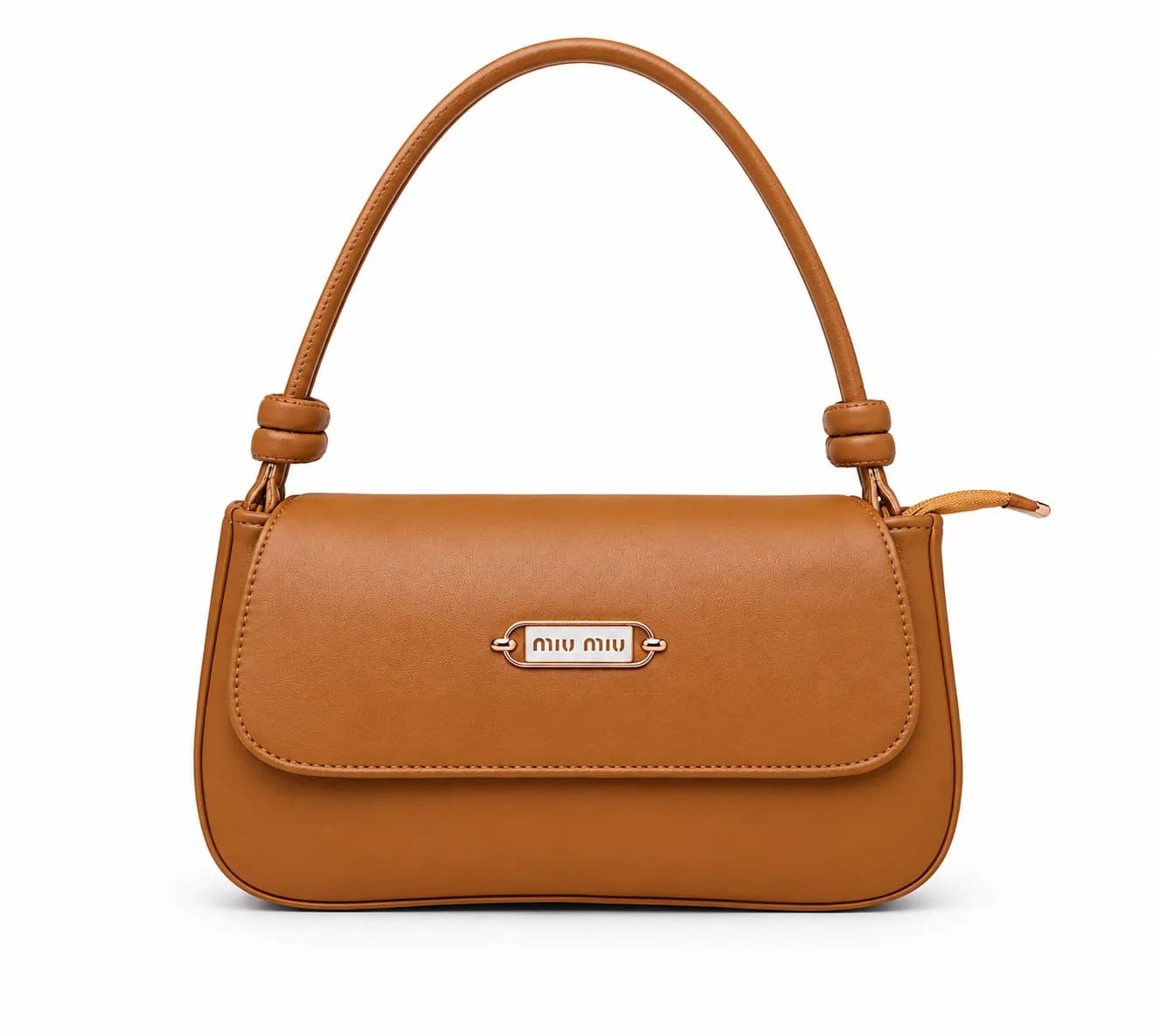 Minimalist Tan Miu Miu Handbag