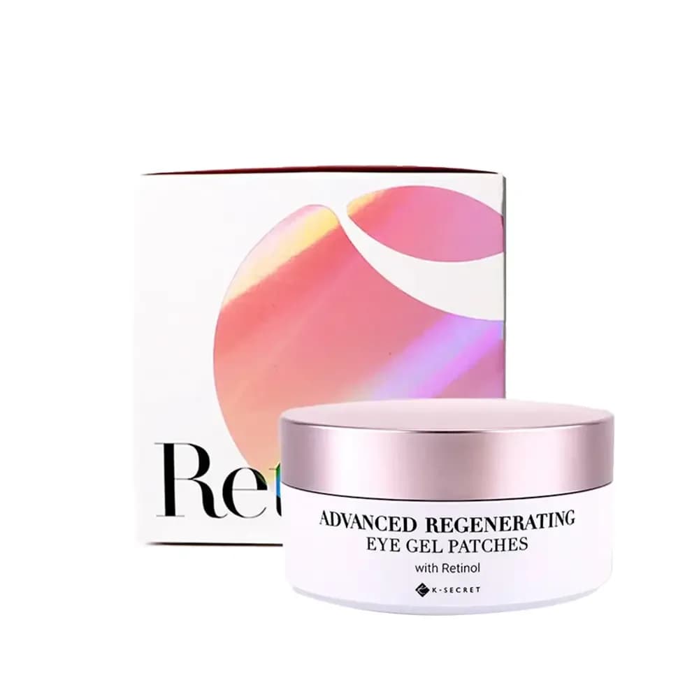 K-SECRET Advanced Regenerating Eye Gel Patches Retinol 60 Pcs