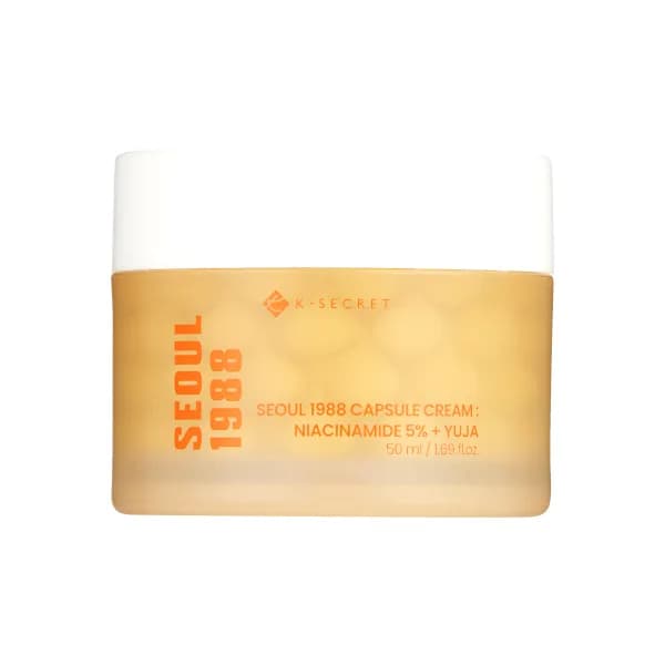 K-SECRET SEOUL 1988 Capsule Cream : Niacinamide 5% + Yuja 50ml