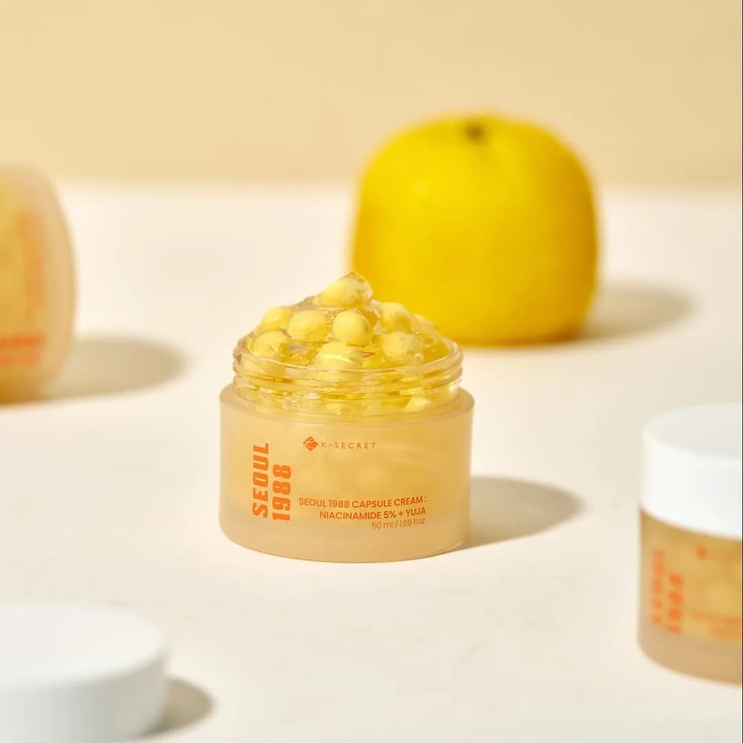 K-SECRET SEOUL 1988 Capsule Cream : Niacinamide 5% + Yuja 50ml
