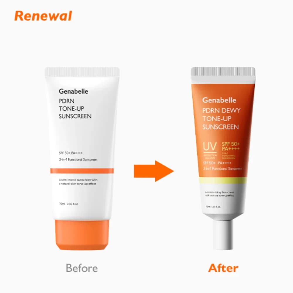 GENABELLE PDRN Dewy Tone-Up Sunscreen – 40ml