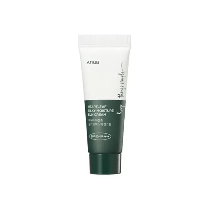 ANUA Heartleaf Silky Moisture Sun Cream Mini - 10ml
