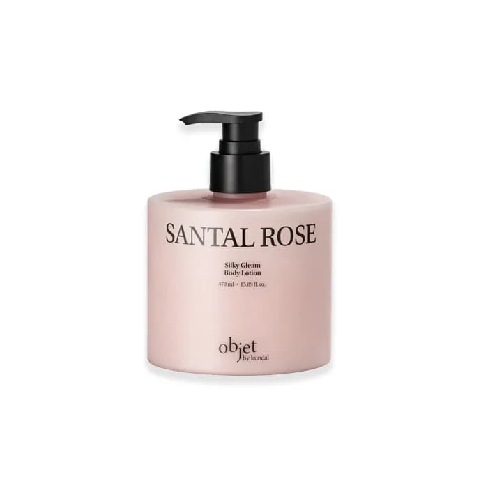 Objet by Kundal Silky Gleam Body Lotion (Santal Rose) – 470ml