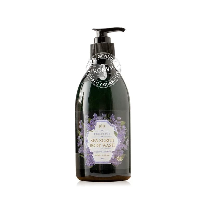 plu Prestige Spa Scrub Body Wash Bergamot Lavender 500ml