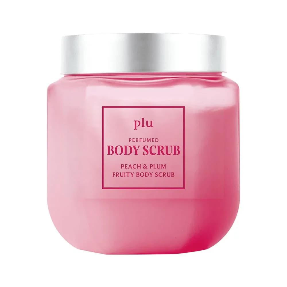 plu Perfumed Fruity Body Scrub Peach & Plum 500g