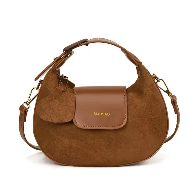 Brown SIJIMIAO Elegant Shoulder Bag