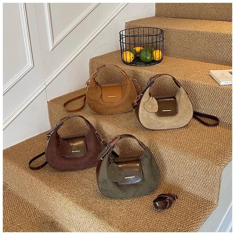 Brown SIJIMIAO Elegant Shoulder Bag