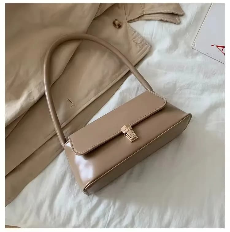 Ivory White Charm Hand Bag